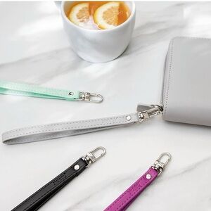 Wristlet Keyring Filofax Saffiano